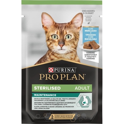 Pro Plan Adult Cat Sterilised s morskými rybami 75 g