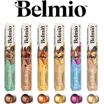 Belmio Кафе капсули Belmio - Асорти 6 вкуса, 60 капсули, Nespresso