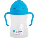 B.box hrneček s brčkem kobaltově modrý 240 ml