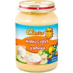 Слънчо Млечен десерт Слънчо - Мляко с ориз и ябълка, 190 g (2439) - ozone