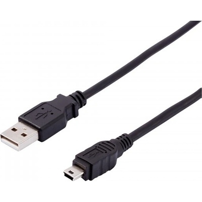 Vivanco Кабел Vivanco - 45207, USB-A/Mini USB, 0.75 m, черен (45207)