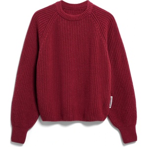 ARMEDANGELS Дамски пуловер ARMEDANGELS Women's Kaagi Jumper - Velvet Red - размер XXL (117-3484-0816)