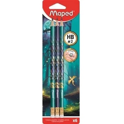 Maped Maped: Комплект карирани гуми - различни видове, 2 броя (IMA123500)