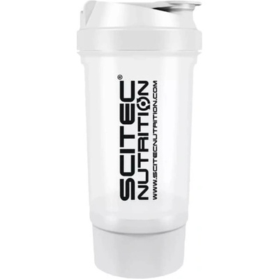 Scitec Nutrition Šejker Traveller 500 ml, biela