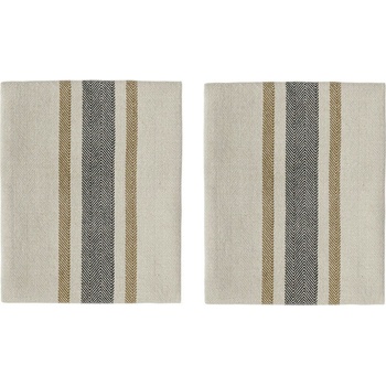 OYOY Linu текстилни салфетки, 45 x 45 см, бежово-сиви, 2 бр (L301262)