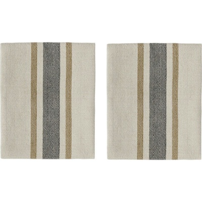 OYOY Linu текстилни салфетки, 45 x 45 см, бежово-сиви, 2 бр (L301262)