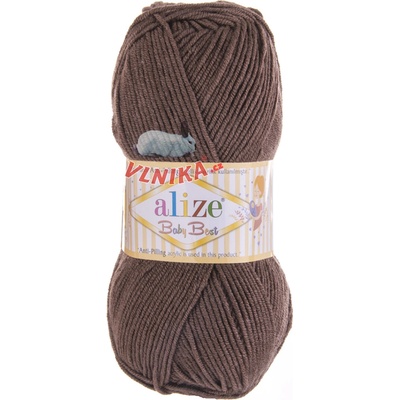 Alize Příze Baby Best Varianta: 534 hnědá