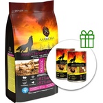 AMBROSIA Puppy & Growth Large Breeds Chicken & Salmon 12 кг + 2 консерви безплатно