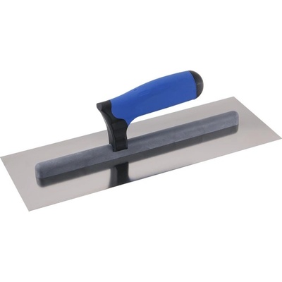 KUBALA Hladítko nerezové hladké 130x350mm, profesionální, dvousl. rukojeť G-11 0489 33105