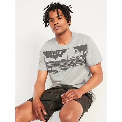 Old Navy pánské tričko s krátkým rukávem šedá