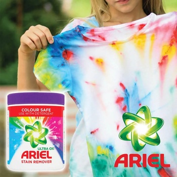 Ariel Ultra Oxi Color Safe ПРЕАРАТ ЗА ПЕТНА ЗА ЦВЕТНО ПРАНЕ 0.500 кг (A-49020-C)