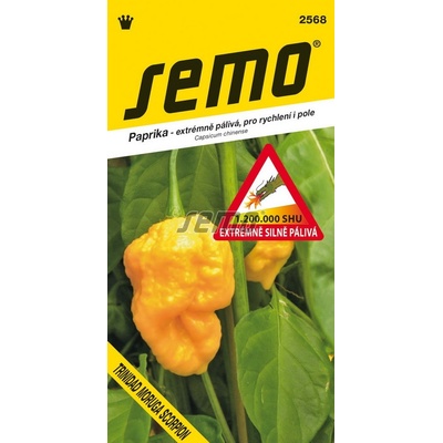 Semo Paprika Trinidad Moruga Scorpion Yellow - zel. extrémně silně pálivá 10s