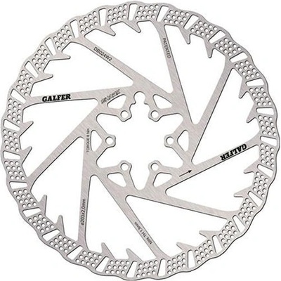 Galfer Kotúč Galfer DB024W Fixed Shark 203 mm brzdový 6 dier strieborná DB024W