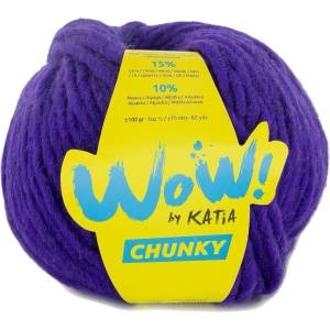 Katia Wow Chunky 70 Lilac Плетива прежда (WCH 70)