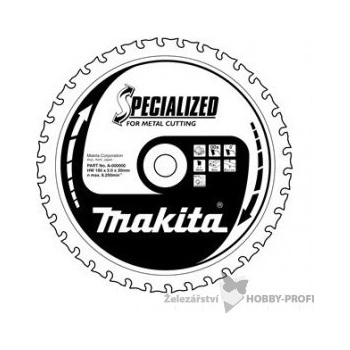 Makita pilový kotouč pro řezání kovů 185x1,7x30 Z70