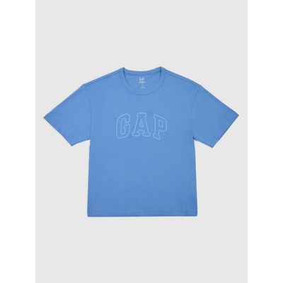 Gap Crop Heavyweight logom modré
