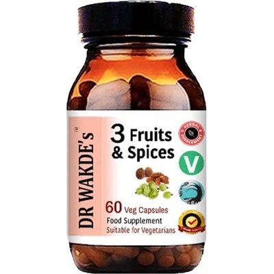 Dr Wakde's 3 Плода & Подправки, 60 капсули, Dr Wakde's (HS001 (131579))