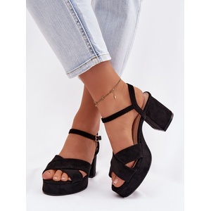 Step in style Дамски сандали с ток модел 226332 Step in style