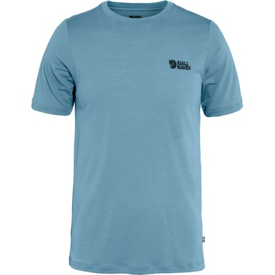Fjällräven Abisko Wool Logo SS M Размер: L / Цвят: син