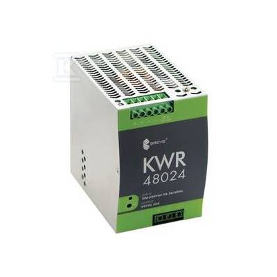 KWR 48024 230-400/ 24VDC 20A 480W DIN rail switching power supply, Uzas: 180-550VAVAC, Ta70, 17000-1808