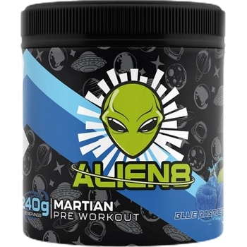 Alien8 Martian Pre-Workout | with Guarana & Nootropics [240 грама] Синя малина