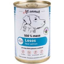 All Animals Dog losos mletý 800 g