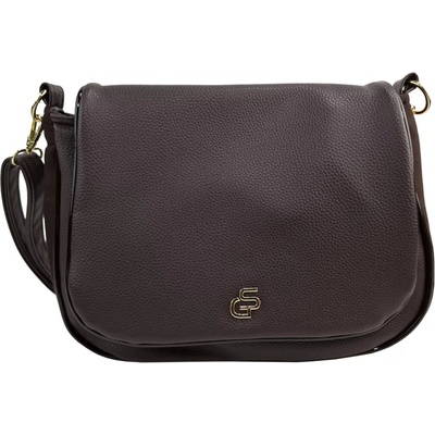 Grosso crossbody kavelka Čokoládově hnědá