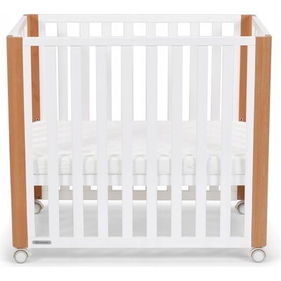 Kinderkraft Drevená postieľka Koya 60 x 120 cm biela