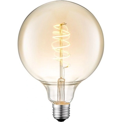 Home Sweet Home LED žiarovka Amber Globe 125, 4 W, 140 lm, teplá biela, E27 L211802-23