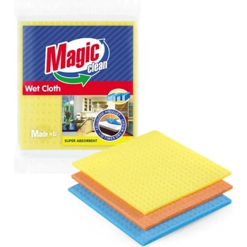 Image 1 of Magic Clean Попивателни кърпи Magic Clean биоразградими М 3 бр (mc 0112)