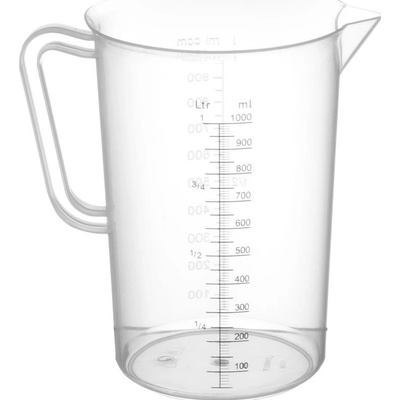 Hendi 567203 Odměrka z polyethylenu se stupnicí 1 l