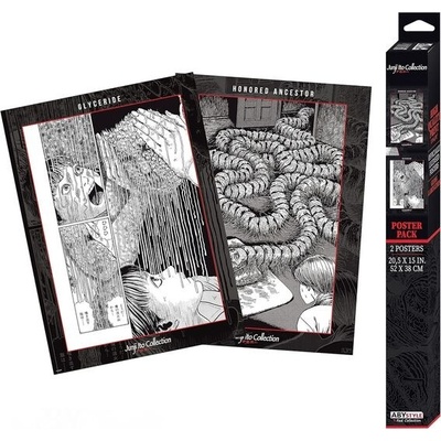 ABYSTYLE JUNJI ITO Sada 2 plakátů 52 x 38 cm