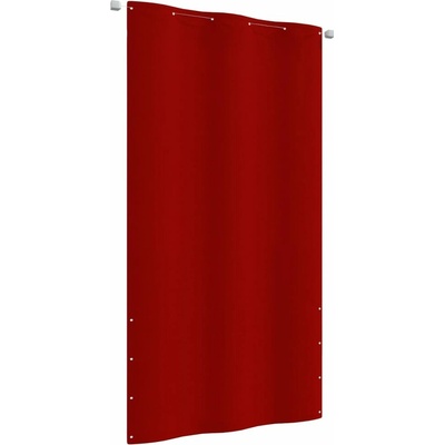 zahrada-XL Balkonová zástěna červená 120 x 240 cm oxfordská látka 148545