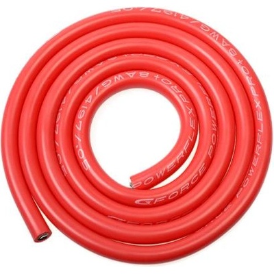 Revtec Кабел със силиконова изолация Powerflex 8AWG червен (1м)