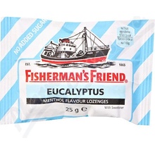 Fishermans Friend bonbóny dia eukalyptus modré 25 g