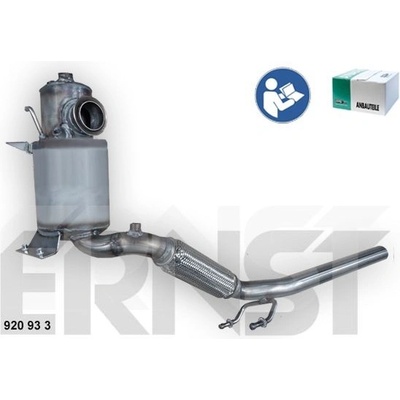 Filtr sazových částic, výfukový systém ERNST 920933