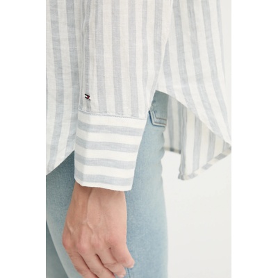 Tommy Hilfiger Ленена риза Tommy Hilfiger (WW0WW46509)