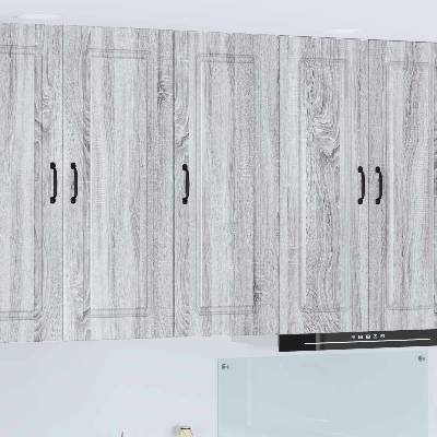 vidaXL Кухненски шкаф Kalmar Сив Сонома 40 x 31 x 100 см (884770)