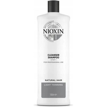 Nioxin System 1 šampon proti vypadávání vlasů 1000 ml