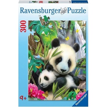 Ravensburger Пъзел Ravensburger 300 елемента - Панда - 700904