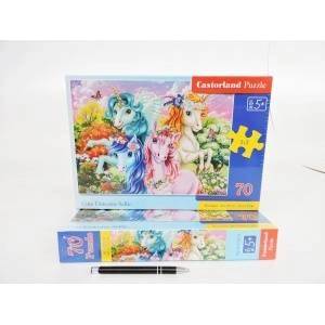 Castorland Puzzle 70 Cute Unicorns Selfie CASTOR
