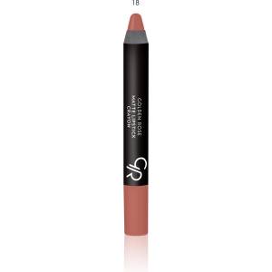 Golden Rose Матово червило-молив Crayon - № 18, 3, 5 g (3017877)