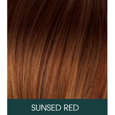 Exclusive wigs by Lubo paruka Martha sunset red
