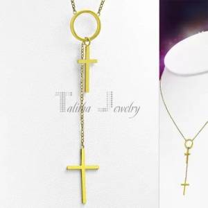 Talitha Дамско колие с кръстове - talitha-jewelry - 32,99 лв