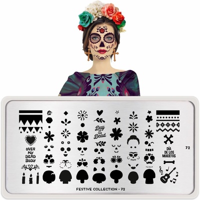 Image destička MoYou Festive 72