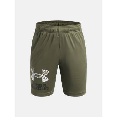 Under Armour Chlapecké kraťasy UA Tech Logo Shorts Zelená