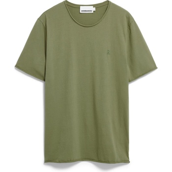 Armedangels Мъжка тениска ARMEDANGELS Aamon Brushed T-shirt - Fatigue Green (216-3678-0512)