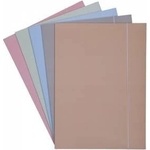 Pbs connect Briefcase with elastic band soft touch pastel MIX