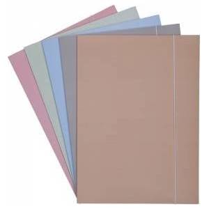 Pbs connect Briefcase with elastic band soft touch pastel MIX