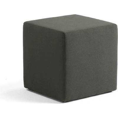 Taburet CASUAL potah ETNA 500x500 mm tmavě zelená